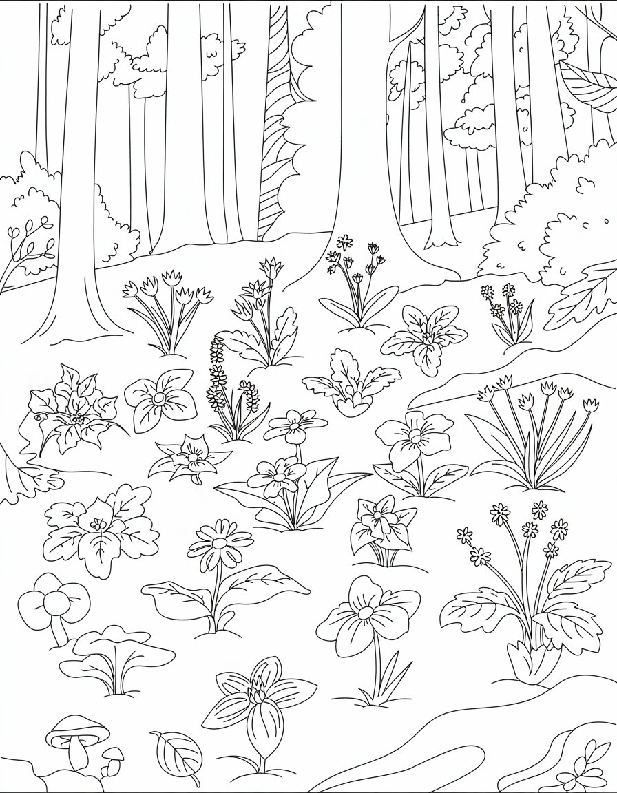 Woodland Wildflowers